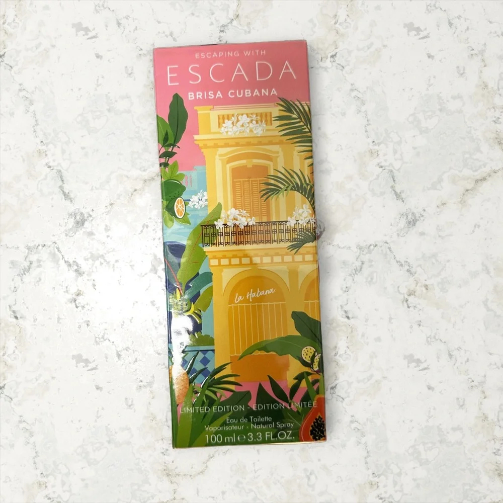NEW Escada Brisa Cubana 3.3 oz Perfume Designer Limited Edition - Picture 4 of 8